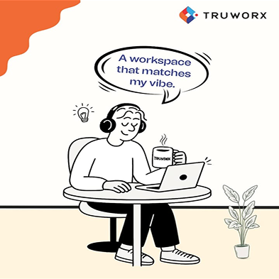 Welcome to Truworx Coworking Space! Your perfect workspace awaits. #coworking #workspace
